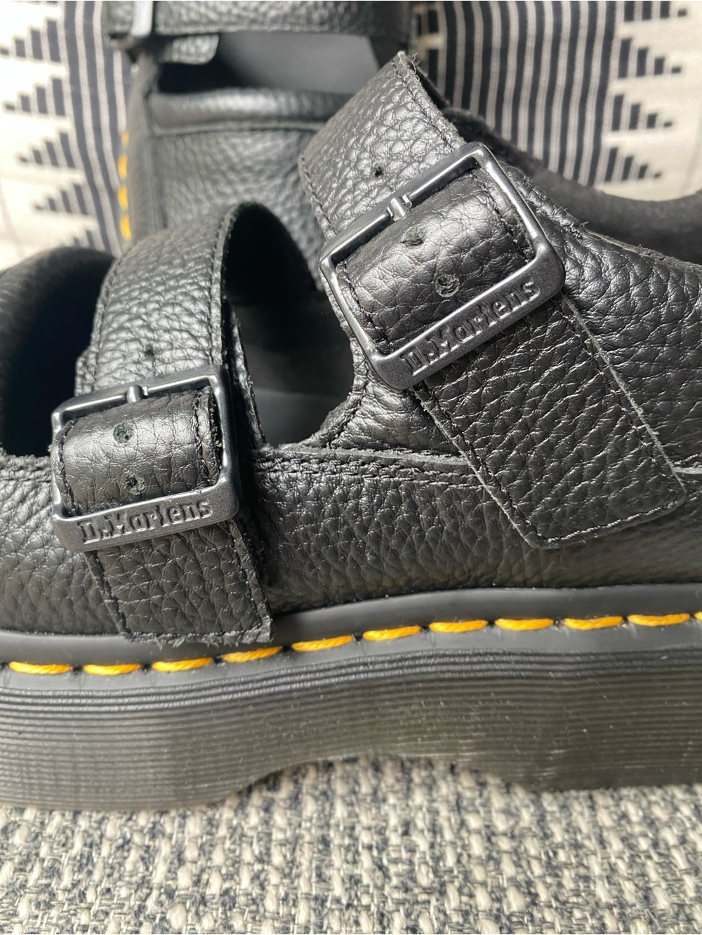 Dr Marten Buzz Mary Jane Platform Shoes - Picture 14 of 15